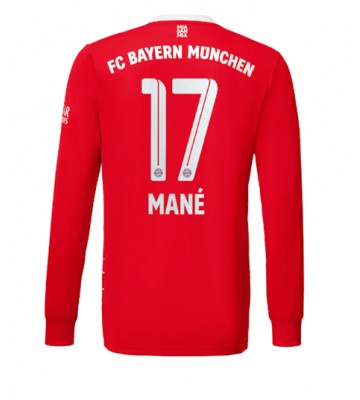 Bayern Munich Sadio Mane #17 Hjemmedrakt 2022-23 Langermet